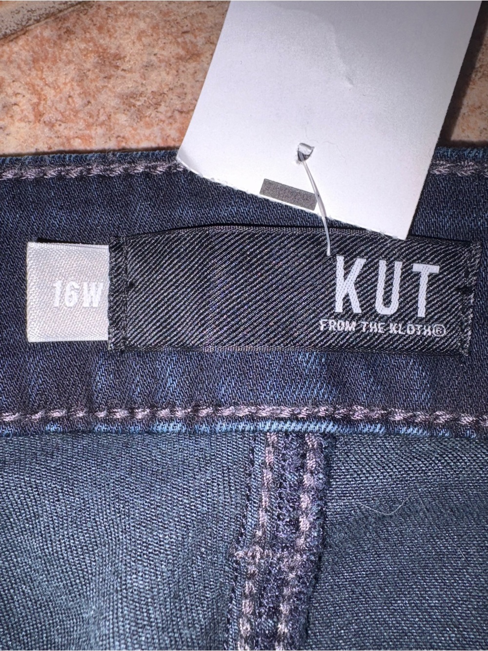 KUT from the Kloth Dark Indigo Jeans - Picture 3 of 7